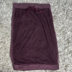 Three Dots Women’s Size Small Casual Skirt - Burgundy